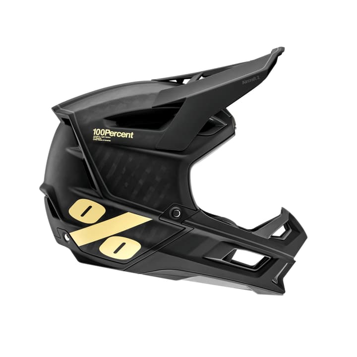 Image of 100% Aircraft 2 Velohelm schwarz bei Migros SportXX