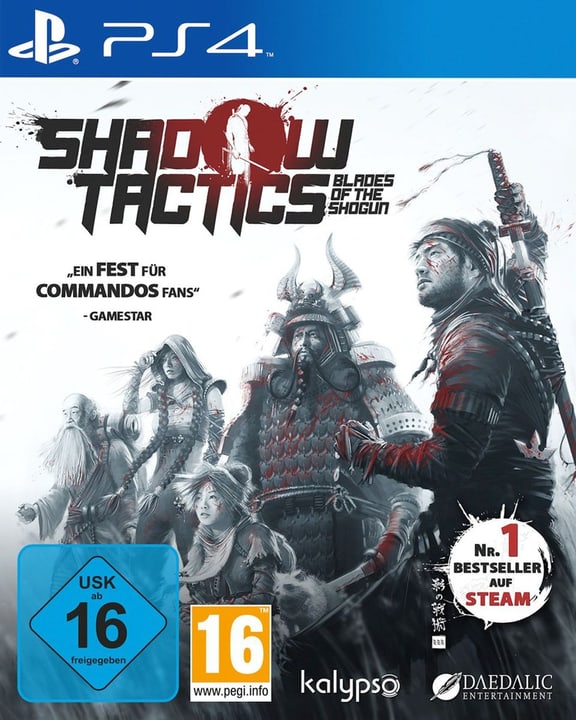 PS4 - Shadow Tactics: Blades of the Shogun Box PS4 - Shadow Tactics: Blades of the Shogun Box 785300122073 Photo no. 1
