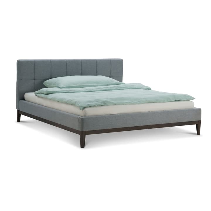 KOPENHAGEN Stoffbett KOPENHAGEN Stoffbett 364225900000 Grösse B: 180.0 cm x T: 200.0 cm Farbe Grau Bild Nr. 1