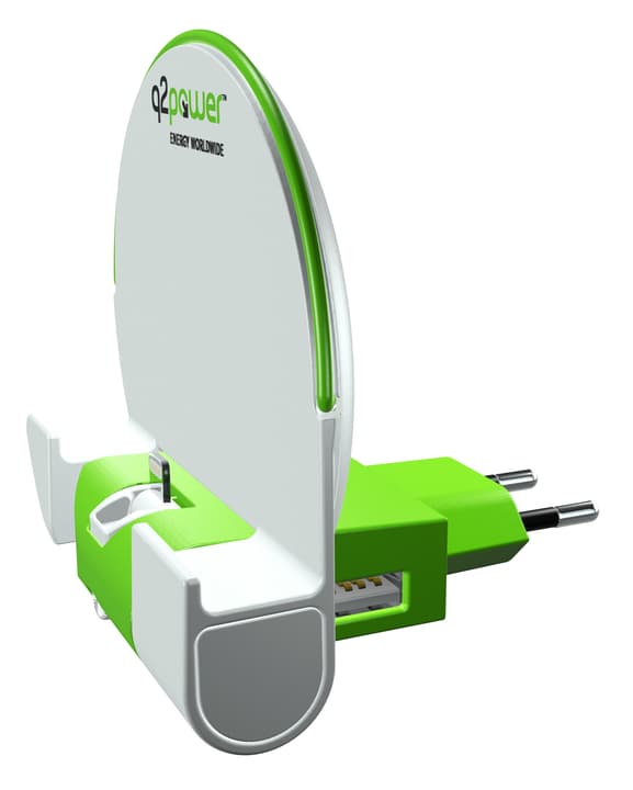 Image of q2power Dock & Charge Euro Lightning USB with Battery Ladegerät bei Do it + Garden von Migros