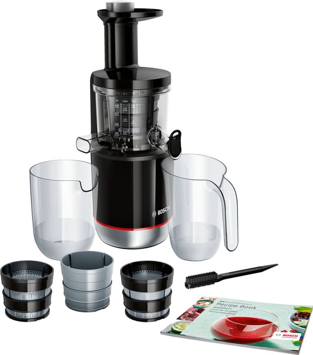 Bosch Slow Juicer VitaExtract Nero / acciaio inox spazzolato MESM731M Estrattore di succo Slow Juicer VitaExtract Nero / acciaio inox spazzolato MESM731M Estrattore di succo Bosch 785300134811 N. figura 1