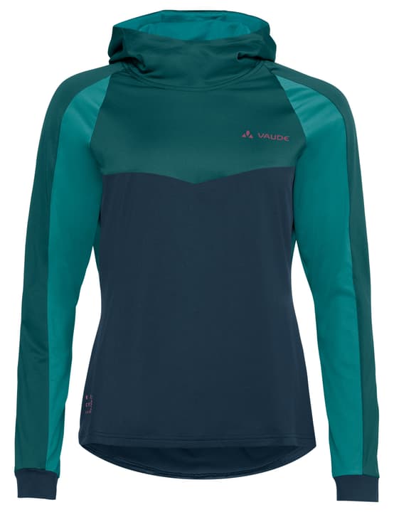 Image of Vaude Qimsa LS Shirt II Bikeshirt petrol