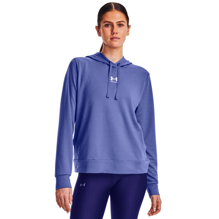Image of Under Armour W Rival Terry Hoodie Fitnesshoodie lila