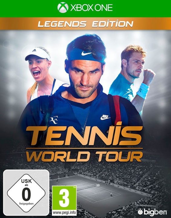 Xbox One - Tennis World Tour - Legends Edition (D/F) Box Xbox One - Tennis World Tour - Legends Edition (D/F) Box 785300132957 N. figura 1