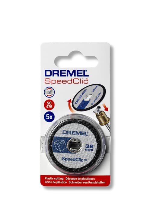 Image of Dremel SC Kunststoff-Trennscheiben (SC476) Zubehör Schneiden bei Do it + Garden von Migros