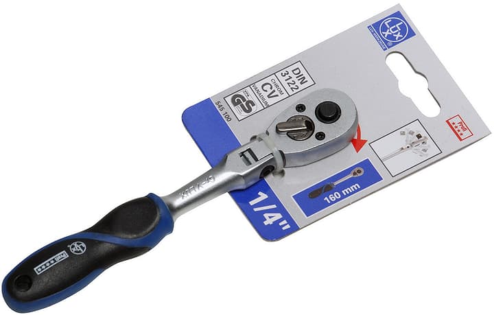 Image of Lux Knarre mit Gelenk 1/4' Comfort Rätschen bei Do it + Garden von Migros