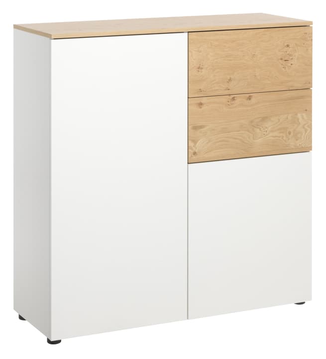 TELL Highboard TELL Highboard 400744700000 Dimensions L: 109.8 cm x P: 40.0 cm x H: 112.0 cm Couleur Blanc Photo no. 1