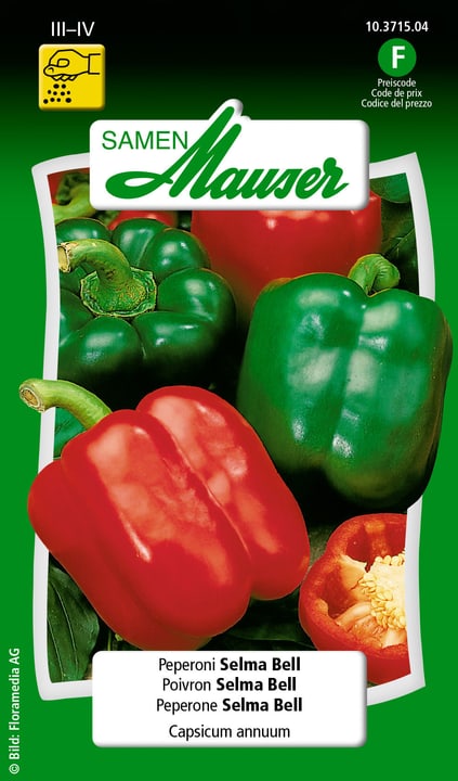 Image of Samen Mauser Peperoni Selma Bell Gemüsesamen bei Do it + Garden von Migros