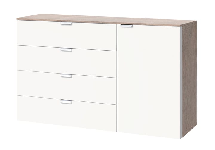 ORSON Kommode ORSON Kommode 404483600000 Grösse B: 100.0 cm x T: 42.0 cm x H: 80.0 cm Farbe Weiss Bild Nr. 1