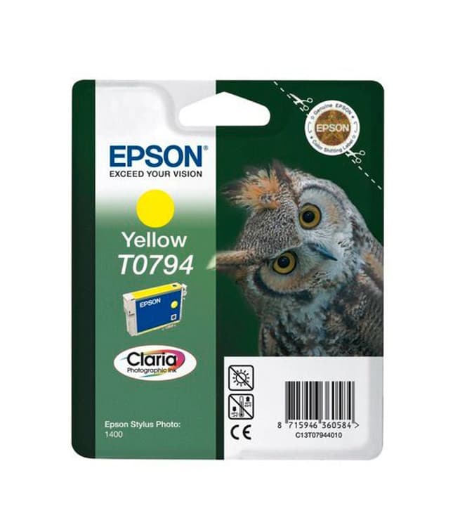 Epson T0794 Claria cartuccia d'inchiostro giallo T0794 Claria cartuccia d'inchiostro giallo Epson 785300124958 N. figura 1