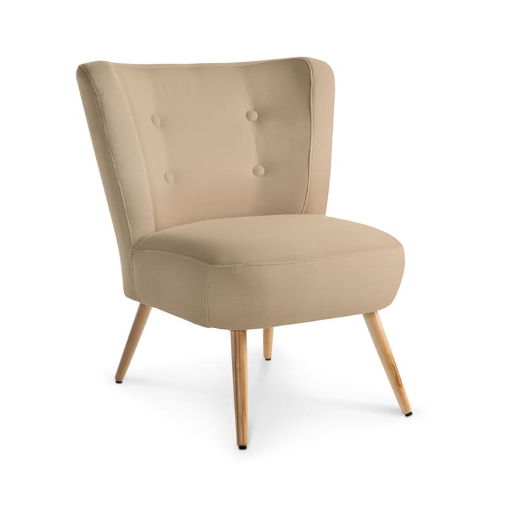 NEELE II Sessel NEELE II Sessel 360039588407 Grösse B: 72.0 cm x T: 67.0 cm x H: 80.0 cm Farbe Sand Bild Nr. 1