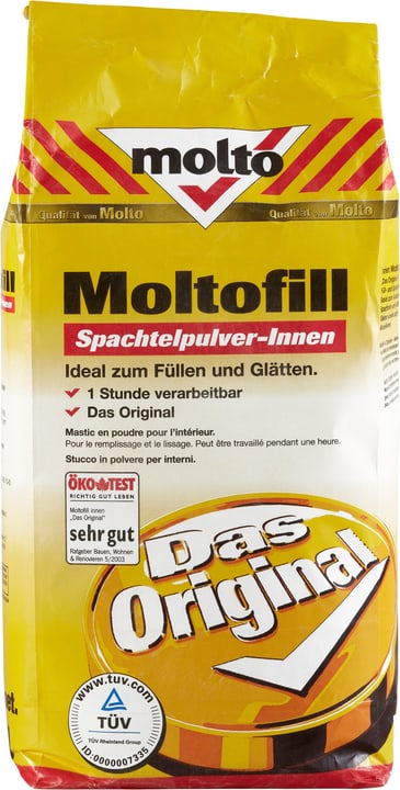 Image of Molto Spachtelpulver innen 5 kg Spachtelmasse