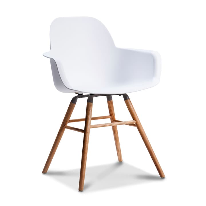 ALBERT Sedia ALBERT Sedia 366026252806 Dimensioni L: 55.0 cm x P: 59.0 cm x A: 81.5 cm Colore Bianco N. figura 1