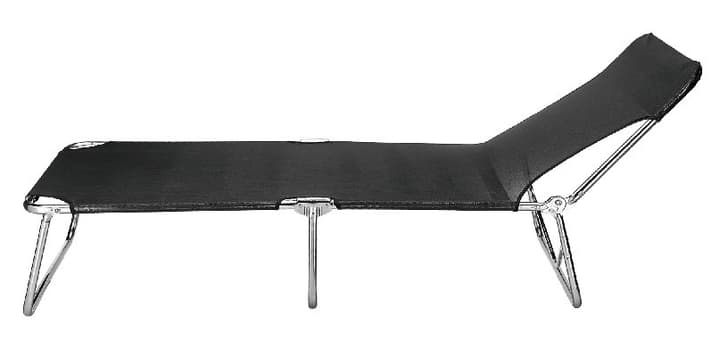 Liegebett FARFALLE Liegebett FARFALLE 753007000020 Farbe Bezug Schwarz Grösse L: 191.0 cm x B: 61.0 cm x H: 31.0 cm Bild Nr. 1