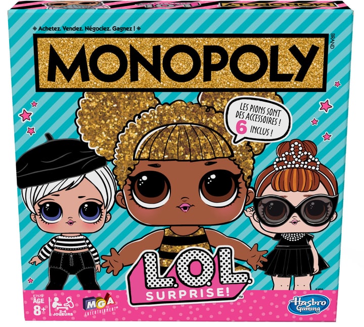 Monopoly Surprise LOL (FR) Monopoly Surprise LOL (FR) 748975290100 Photo no. 1