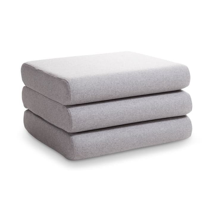 DORMO pouf DORMO pouf 360013025502 Dimensions L: 65.0 cm x P: 65.0 cm x H: 36.0 cm Couleur Gris clair Photo no. 1