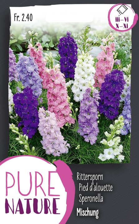 Image of Rittersporn Mischung 1g Blumensamen bei Do it + Garden von Migros