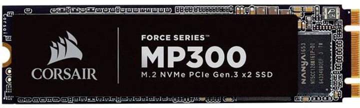 Corsair MP300 M.2 PCIe NVMe-SSD 120GB SSD Intern MP300 M.2 PCIe NVMe-SSD 120GB SSD Intern Corsair 785300136908 N. figura 1