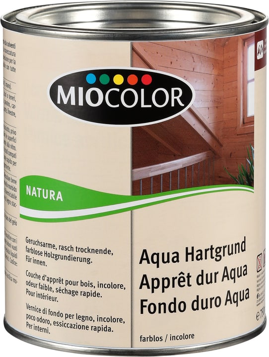 Image of Miocolor Aqua Hartgrund Farblos 750 ml Holzschutzgrund + Reiniger