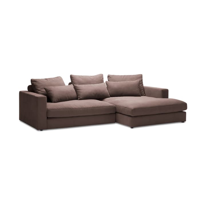 DARWIN Ecksofa 2er/Rec DARWIN Ecksofa 2er/Rec 360444250070 Grösse B: 269.0 cm x T: 170.0 cm x H: 78.0 cm Farbe Braun Bild Nr. 1