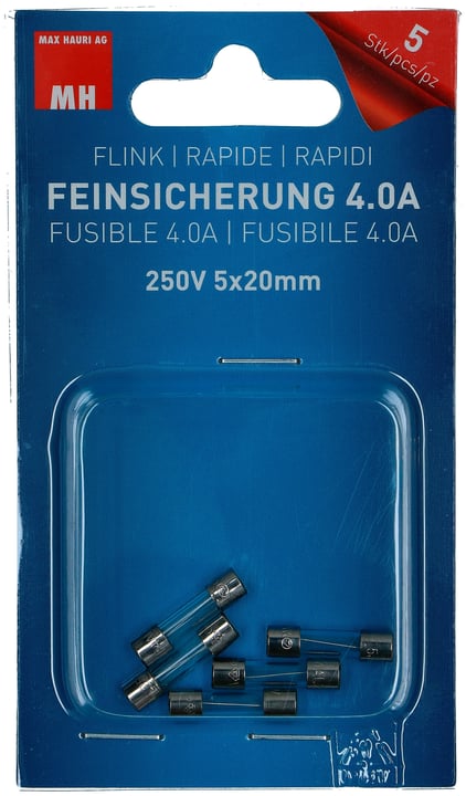 Image of Max Hauri Feinsicherung Flink 4A 5 Stk. bei Do it + Garden von Migros