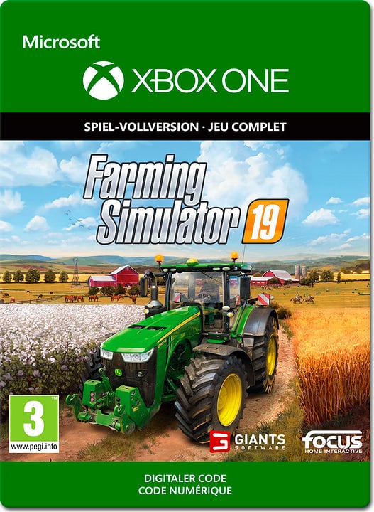 Xbox One - Farming Simulator 19 Download (ESD) Xbox One - Farming Simulator 19 Download (ESD) 785300140239 N. figura 1