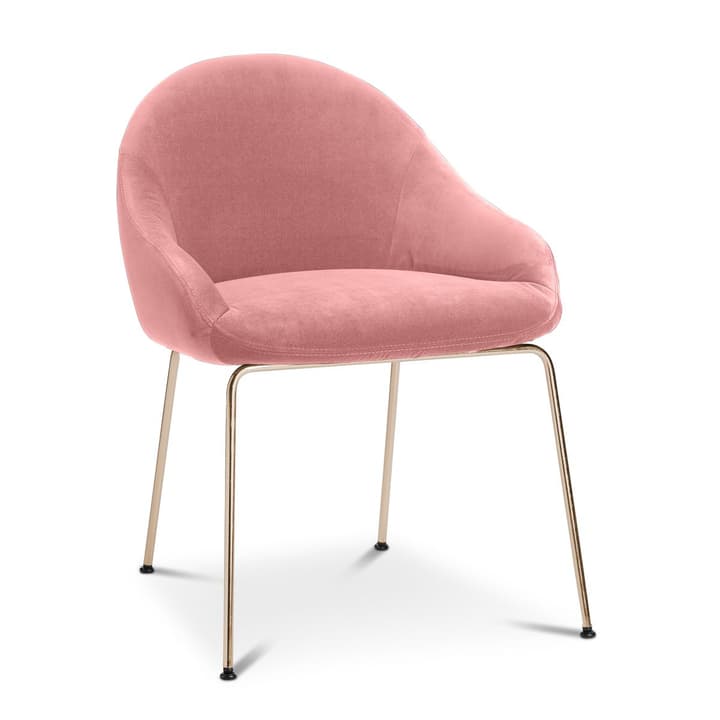 EARL Chaise EARL Chaise 366024292502 Dimensions L: 58.0 cm x P: 65.0 cm x H: 76.0 cm Couleur Vieux rose Photo no. 1