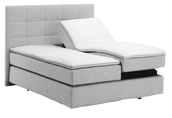 NAVIER Letto Boxspring NAVIER Letto Boxspring 403461700000 Colore Grigio chiaro Dimensioni L: 160.0 cm x P: 200.0 cm N. figura 1