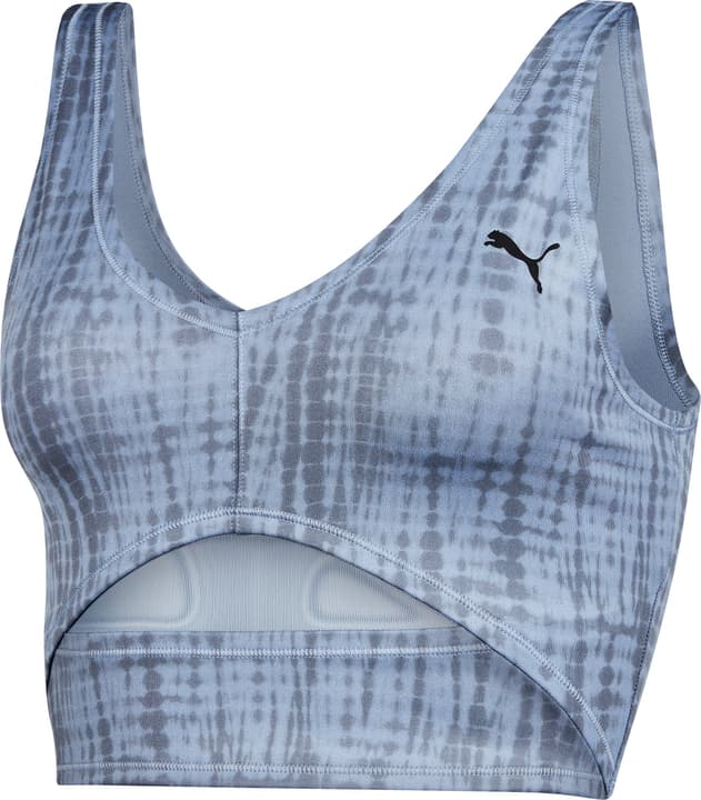 Image of Puma W Studio AOP Crop Top Yogatop mehrfarbig