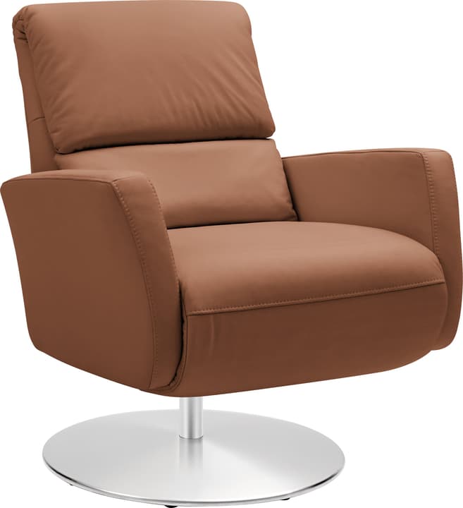 ARTHUR Relaxsessel ARTHUR Relaxsessel 402476307055 Grösse B: 74.0 cm x T: 95.0 cm x H: 84.0 cm Farbe Cognac Bild Nr. 1