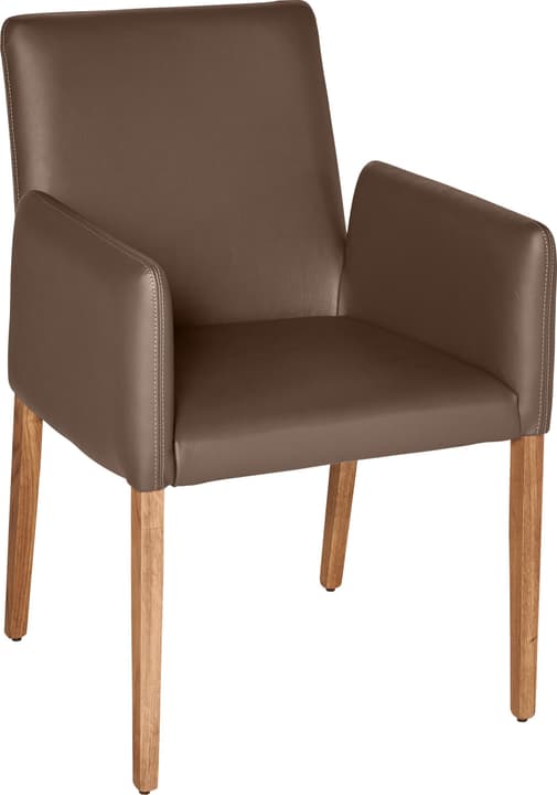 PIRAS Chaise PIRAS Chaise 402358000070 Dimensions L: 58.0 cm x P: 55.0 cm x H: 86.0 cm Couleur Marron Photo no. 1