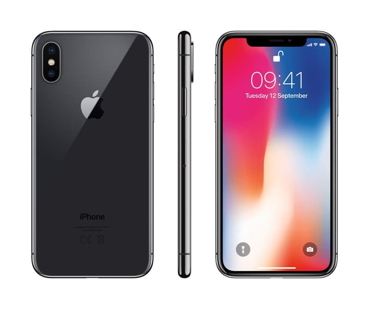 Apple iPhone X 256GB Space grey iPhone X 256GB Space grey Apple 794625200000 Photo no. 1