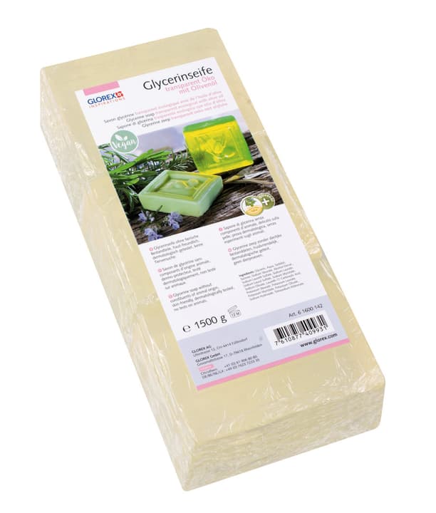 Image of Glycerin-Seife Öko 1500g mit Olivenöl transparent bei Do it + Garden von Migros