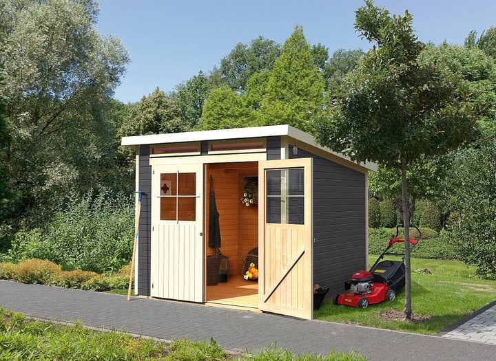 Karibu Abri de jardin Glücksburg 4, 19 mm Cabane de jardin