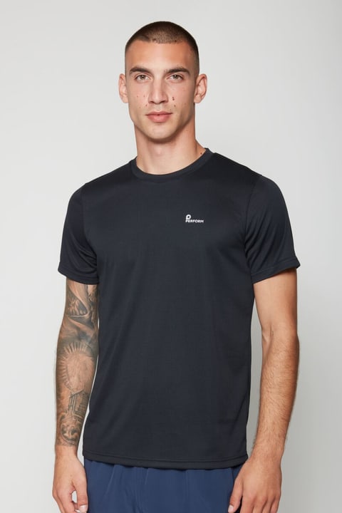 Image of Perform T-Shirt Mesh Laufshirt dunkelgrau bei Migros SportXX