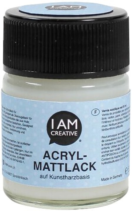 Image of I AM CREATIVE Chalky Mattlack outdoor, 50 ml Farbe