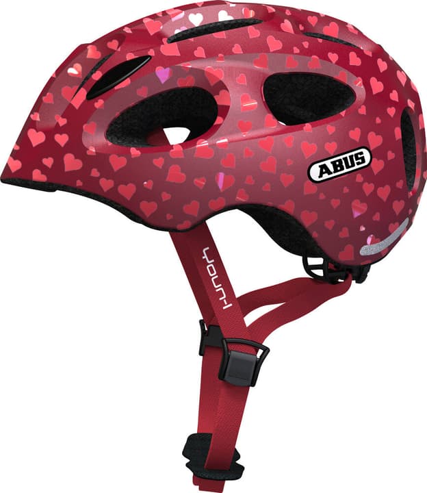 Image of Abus Youn-I Velohelm hellrot bei Migros SportXX