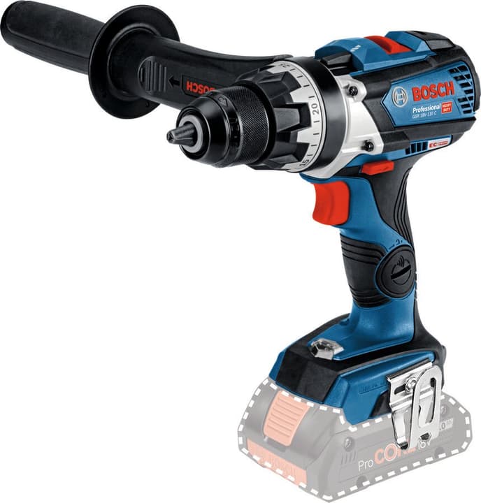 Image of Bosch Professional Akku-Bohrschrauber Click+Go GSR 18 V-110 C Bohrschrauber