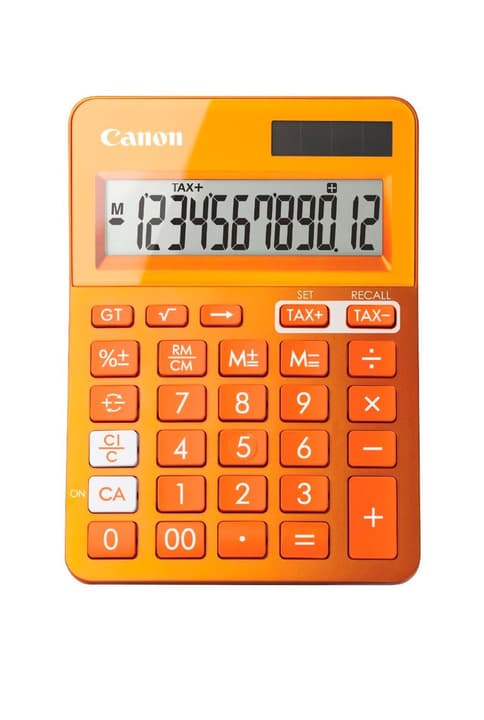 Canon LS-123K Calcolatrice arancione LS-123K Calcolatrice arancione Canon 785300126458 N. figura 1