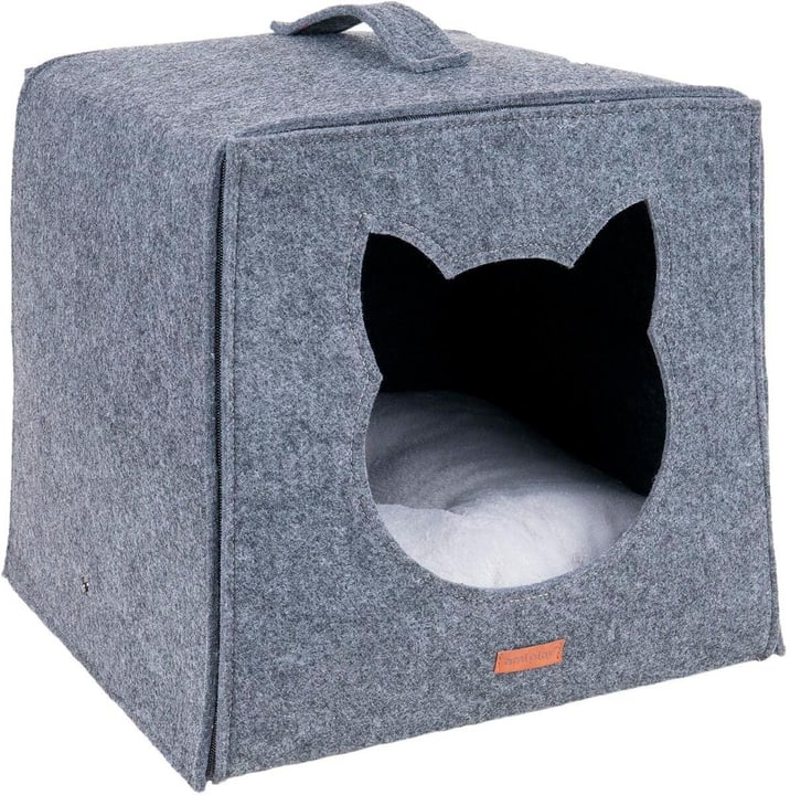 Image of amiplay Cat Cube Hygge, 38 x 36 cm, Kuschelhöhle