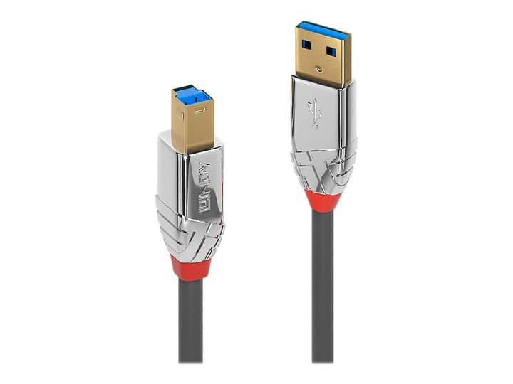 LINDY USB 3.0 Typ A an B Kabel, Cromo Line 3m Kabel USB 3.0 Typ A an B Kabel, Cromo Line 3m Kabel LINDY 785300141551 Bild Nr. 1