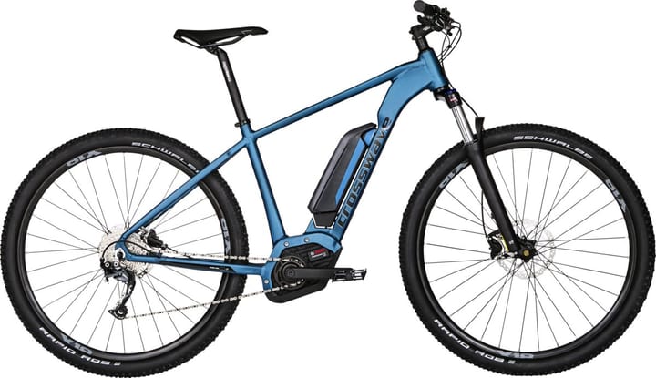 Crosswave Rock 2.9 29" Vélo tout-terrain électrique Cross Country Rock 2.9 29" Vélo tout-terrain électrique Cross Country Crosswave 464828900443 Couleur bleu marine Tailles du cadre M Photo no. 1
