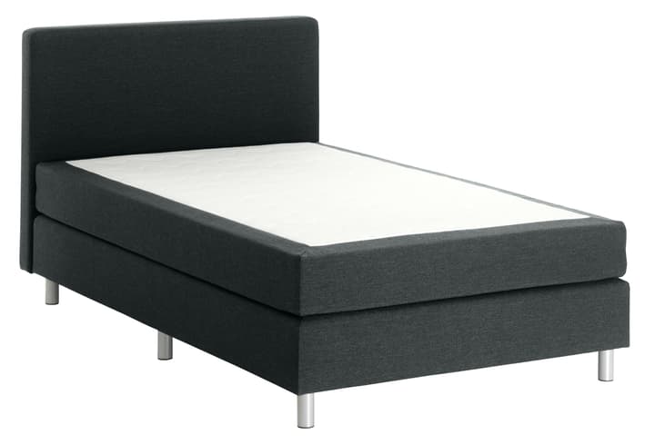 HENRY Boxspringbett HENRY Boxspringbett 404499200000 Farbe Anthrazit Grösse B: 120.0 cm x T: 200.0 cm Bild Nr. 1