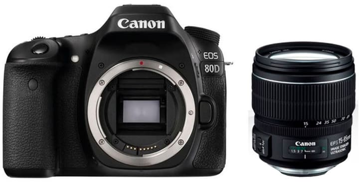 Canon EOS 80D + EF-S 15-85mm IS USM Spiegelreflexkamera Kit EOS 80D + EF-S 15-85mm IS USM Spiegelreflexkamera Kit Canon 785300126146 Bild Nr. 1