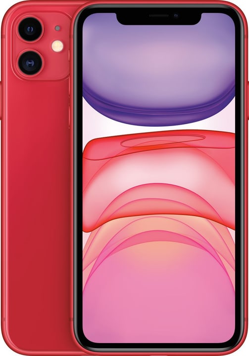 Apple iPhone 11 128GB (PRODUCT) RED Smartphone iPhone 11 128GB (PRODUCT) RED Smartphone Apple 794644500000 Couleur (PRODUCT)RED™ (Rot) Photo no. 1