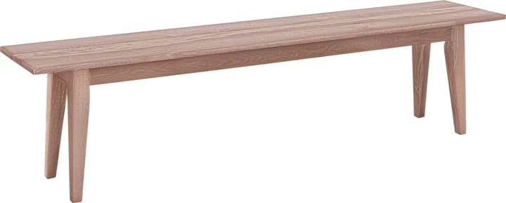EMILIA Banc EMILIA Banc 401048422010 Dimensions L: 220.0 cm x P: 35.0 cm x H: 45.0 cm Couleur Blanc / Chêne des marais Photo no. 1