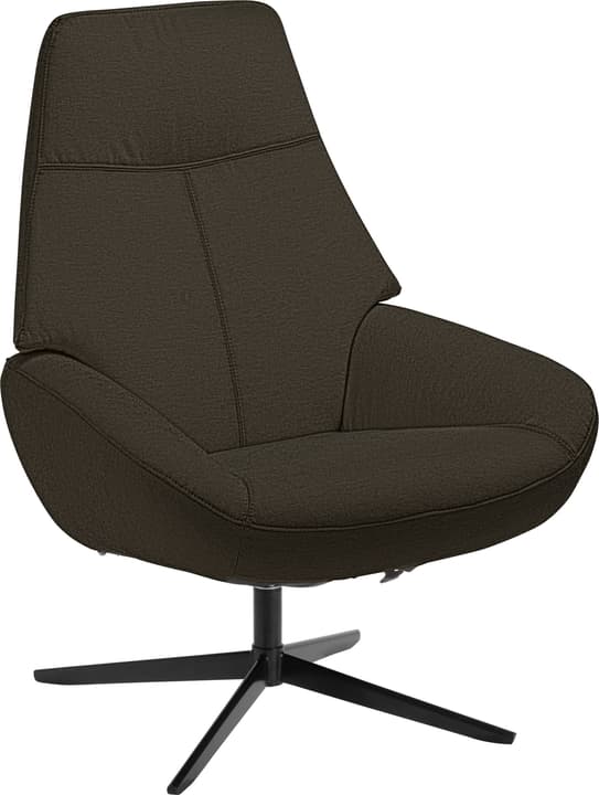 ARNOLD Fauteuil ARNOLD Fauteuil 402453907073 Dimensions L: 78.0 cm x P: 89.0 cm x H: 97.0 cm Couleur Brun foncé Photo no. 1