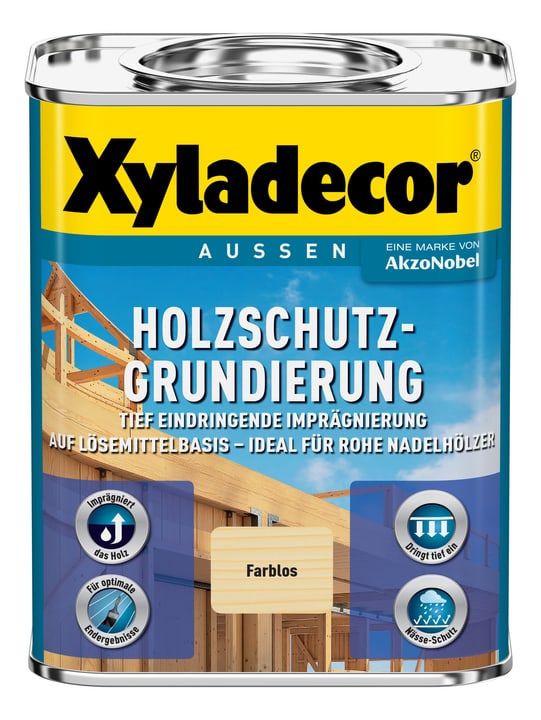 Image of XYLADECOR Holzschutzgrundierung, Lösemittelhaltig 750 ml Grundierung