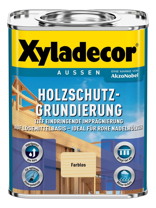Image of XYLADECOR Holzschutzgrundierung, Lösemittelhaltig 750 ml