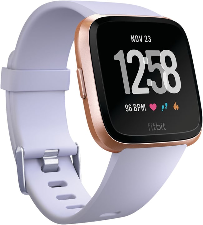 Fitbit Versa Rosegold / Periwinkle Smartwatch Versa Rosegold / Periwinkle Smartwatch Fitbit 798439100000 Photo no. 1